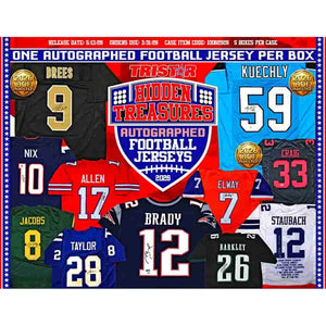 Tri-Star Productions Inc -  Hidden Treasures - 2026 Tristar Hidden Treasures Autographed Football Jerseys