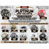 Tri-Star Productions Inc -  Hidden Treasures - 2026 Tristar Ht Auto Fb Mini Helmets Platinum Honors Edition Pre-Order