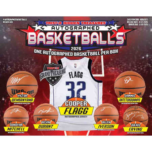 Tri-Star Productions Inc -  Hidden Treasures - 2026 Tristar Hidden Treasures Autographed Basketballs