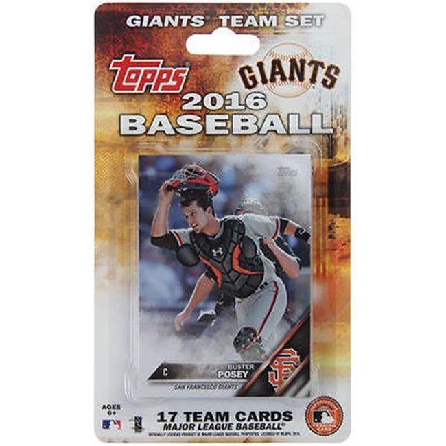 San Francisco Giants Topps Team Set - 2016 -