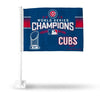 Chicago Cubs Flag Car Style 2016 World Series Champs CO - Rico Industries