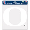 Oregon Ducks Decal 8x8 Perfect Cut White - WinCraft