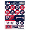 Washington Nationals Decal Sheet 5x7 Vinyl - WinCraft