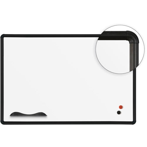 Magne-Rite Magnetic Dry Erase Board, 36 x 24, White, Silver Frame - Best-Rite