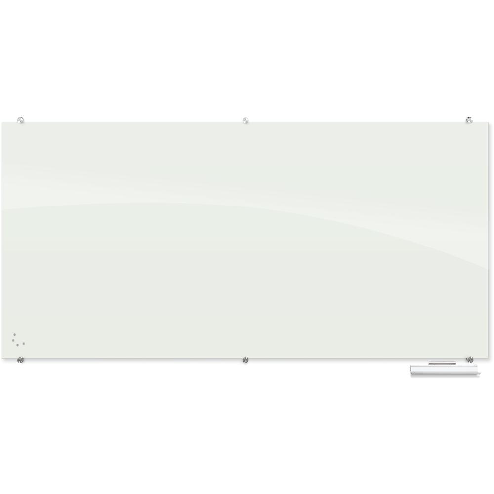 Visionary Glass Dry-Erase Board - 96'' (8 ft) W x 48'' (4 ft) H - Rectangle - Best-Rite