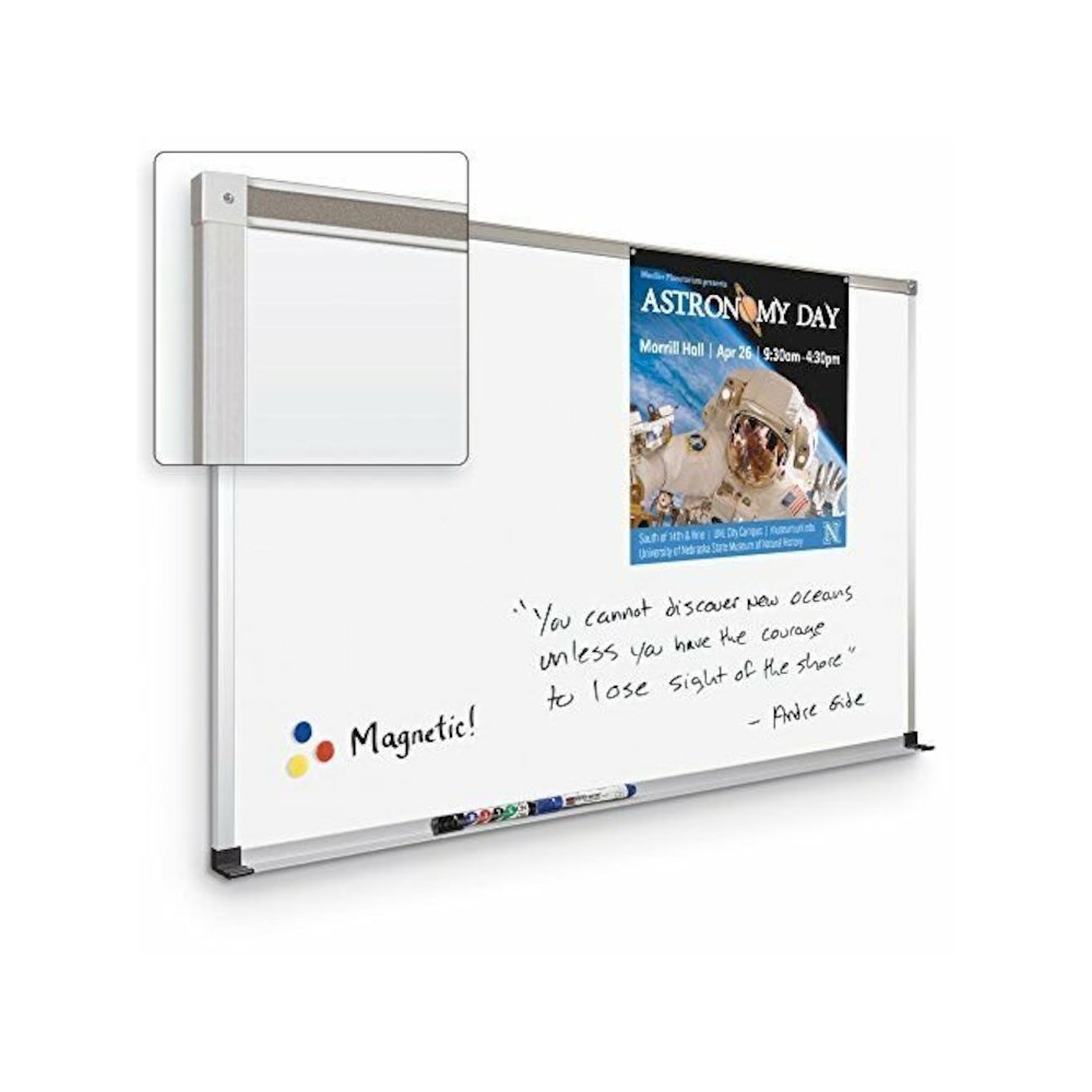 Aluminum Trim - Porcelain Markerboard - 5' X 10' - Best-Rite