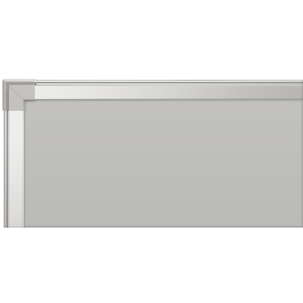 Porcelain Steel W/Galvanized Backer - Low Gloss - Brio Trim - Silver - 4X6 - Best-Rite