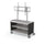 Compass Cabinet - Maxi H1 -Shelves / Casters / TV Mount - Black - Moore