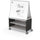 Compass Cabinet - Maxi H1 -Shelves / Casters / Ogee Board - Black - Moore