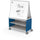 Compass Cabinet - Maxi H1 -Shelves / Casters / Ogee Board - Navy - Moore