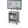 Compass Cabinet  - Midi H2 -Shelves / Casters / TV Mount - Cool Grey - Moore