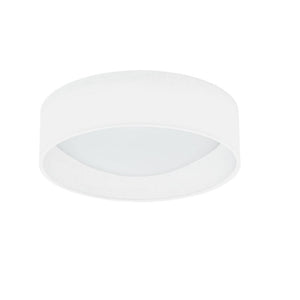 11'' Flush Mount, Ivory Shade - Dainolite