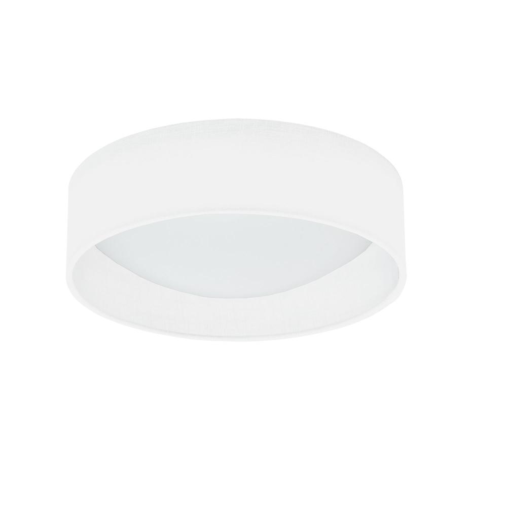 11'' Flush Mount, Ivory Shade - Dainolite