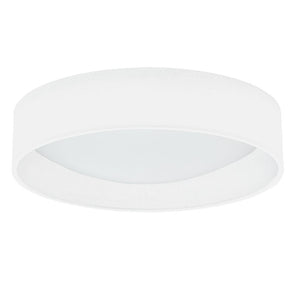 15'' Flush Mount, Ivory Shade - Dainolite