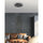 16W Flush Mount Matte Black with Clear Acrylic - Dainolite