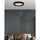 14W Flush Mount Matte Black Metal Shade - Dainolite