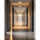 22W Flush Mount w/ Aged Brass Metal Shade - Dainolite