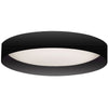 22W Flush Mount w/ Matte Black Metal Shade - Dainolite