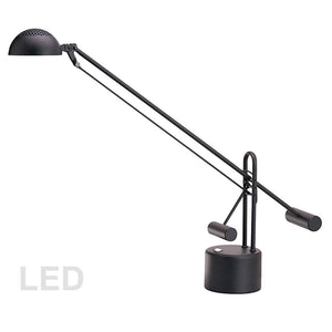 8W Desk Lamp, Black Finish - Dainolite