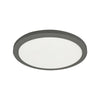 25W Matte Black Flush Mount - Dainolite