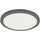 30W Matte Black Flush Mount - Dainolite