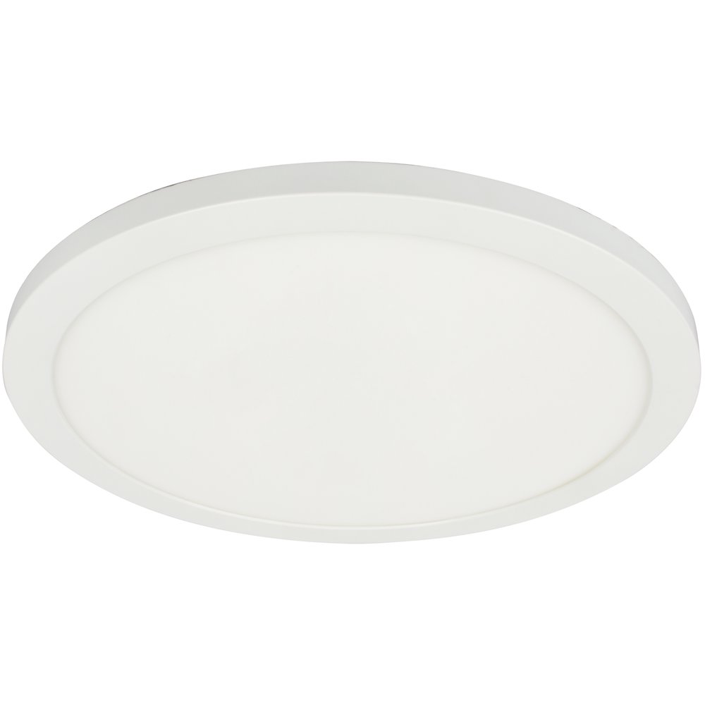 30W Matte White Flush Mount - Dainolite