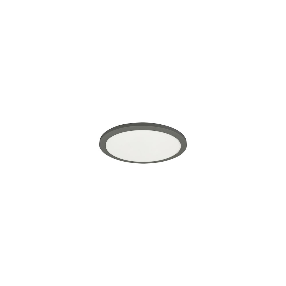 8W Matte Black Flush Mount - Dainolite