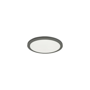 14W Matte Black Flush Mount - Dainolite
