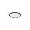 14W Matte Black Flush Mount - Dainolite