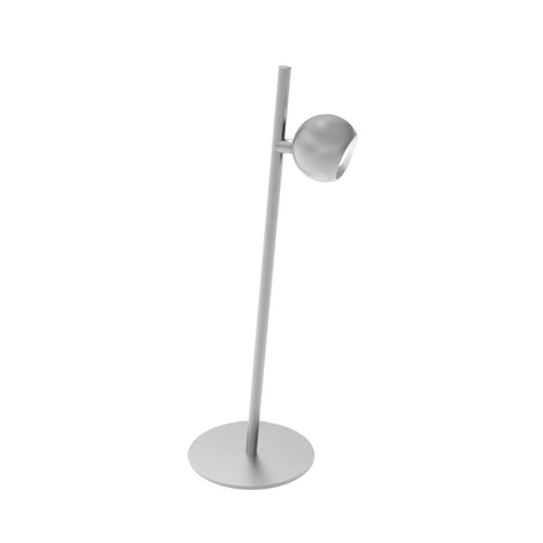 5W Satin Nickle Table Lamp - Dainolite
