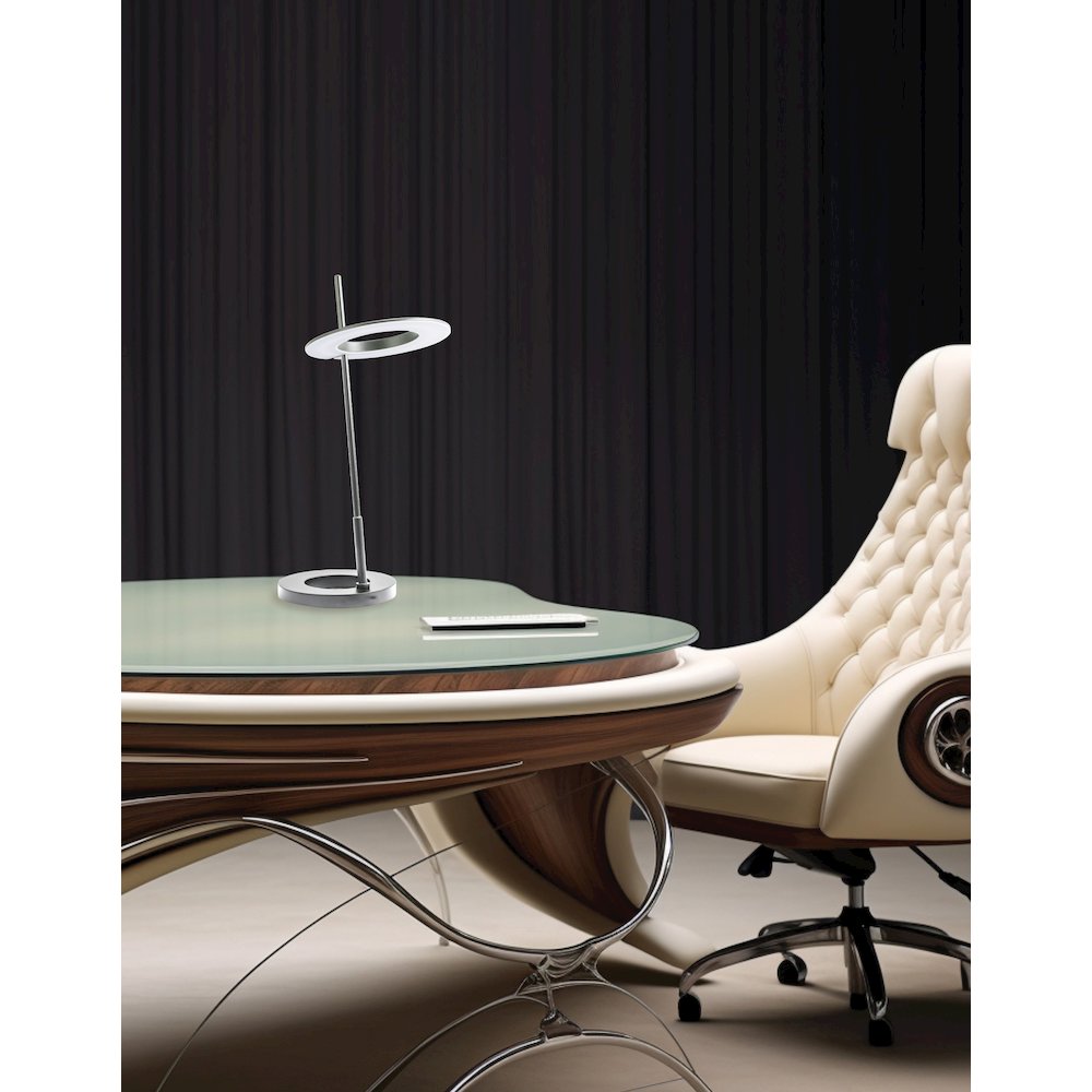 11W Table Lamp Satin Chrome - Dainolite
