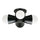 4 Light Incandescent Flush Mount Matte Black - Dainolite