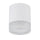 15W Matte White Flush Mount w/ Clear & Frosted Acrylic Diffuser - Dainolite