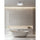 1 Light Flush Mount in Matte Black w/ Fluted Glass - Dainolite