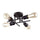 4LT Semi-Flush Mount, Espresso Finish - Dainolite