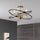 4LT Incandescent Semi Flush, VB and MB - Dainolite