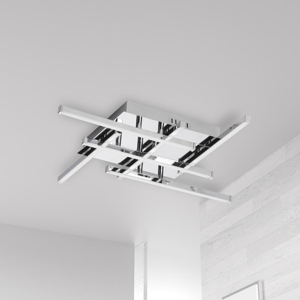 6LT Flush Mount, Polished Chrome - Dainolite