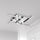 6LT Flush Mount, Polished Chrome - Dainolite