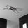 25W LED Flush Mount Matte Black with White Acrylic Diffuser - Dainolite