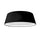 14W Flush Mount, Black - Dainolite