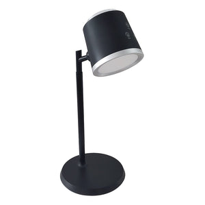 6W Table Lamp in Matte Black w/ Detachable Head - Dainolite