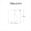 1LT Flush Mount,  MW - Dainolite