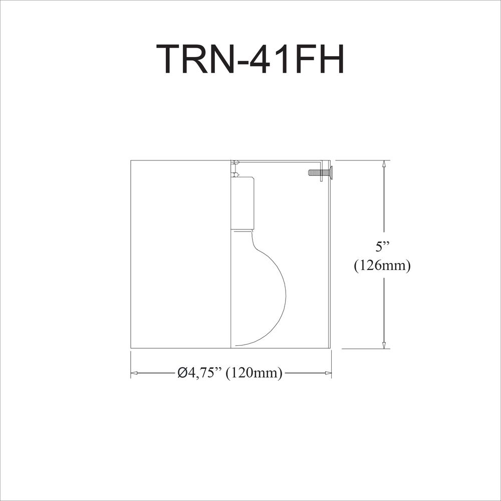 1LT Flush Mount,  MW - Dainolite