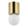 1LT Flush Mount,  AGB - Dainolite