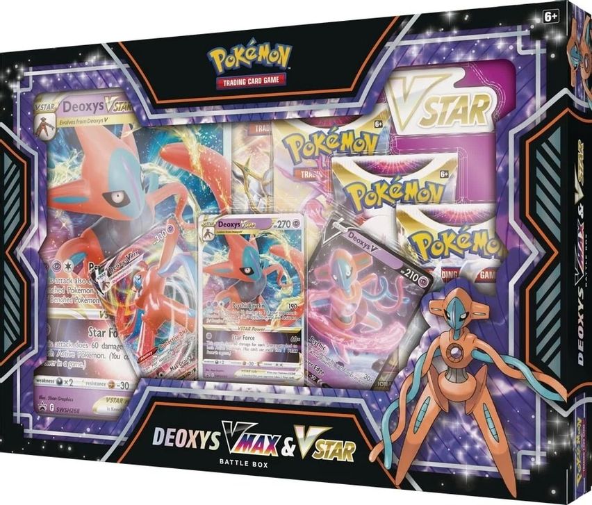 Pokémon TCG: Deoxys/Zeraora VMAX & VSTAR Battle Box