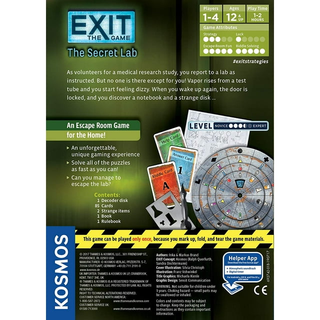 Exit: the Secret Lab