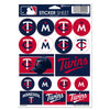 Minnesota Twins Decal Sheet 5x7 Vinyl - WinCraft