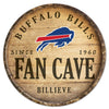 Buffalo Bills Sign Wood 14 Inch Round Barrel Top Design - WinCraft