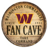 Washington Commanders Sign Wood 14 Inch Round Barrel Top Design - WinCraft