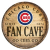 Chicago Cubs Sign Wood 14 Inch Round Barrel Top Design - WinCraft